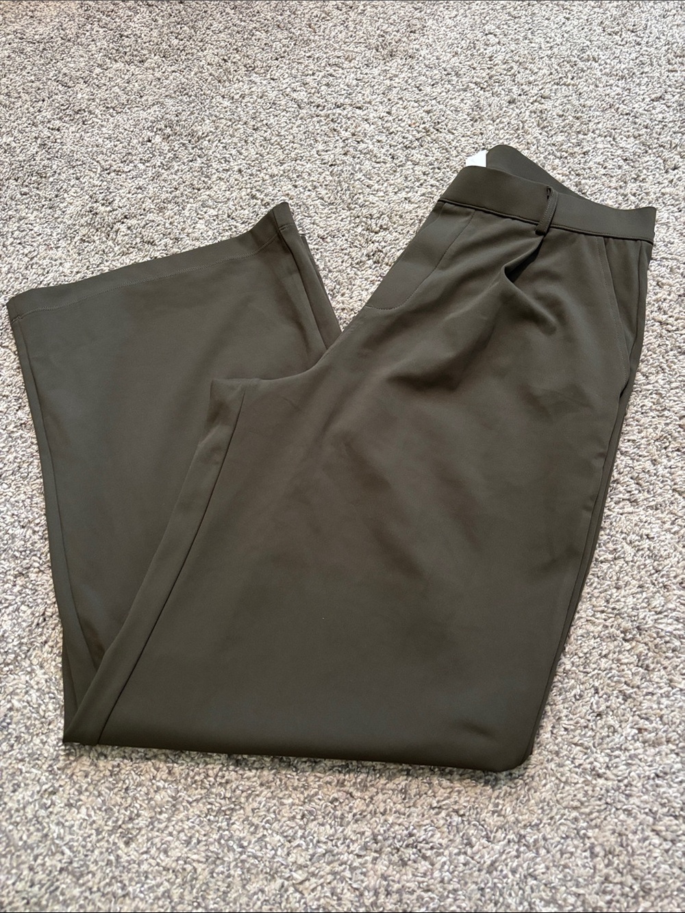 Halara Flex DayStretch High Waisted Pocket Straight Leg Work Pants size large
